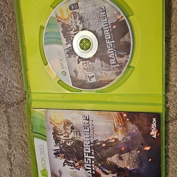 Transformers: Dark Of The Moon (Microsoft Xbox 360, 2007) Complete - Picture 2 of 3